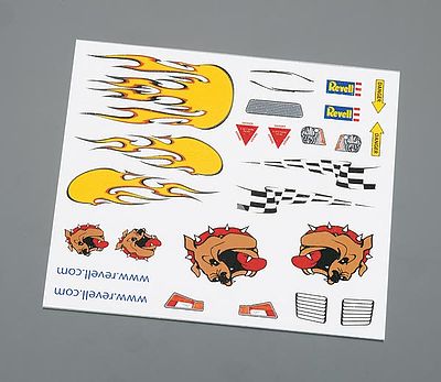Revell-Monogram Peel & Stick Decal B Pinewood Derby Decal and Finishing #y9628