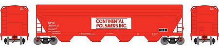 Roundhouse HO ACF Centerflow Hopper,Continental Polymers#3004