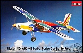 Roden Pilatus PC6B1/H2 Turbo-Porter Austrian AF Plastic Model Airplane Kit 1/48 #444