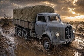 Roden 1/72 Roden Borgward B3000 Maultier Plastic Model Kit