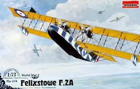 Roden Felixstowe F.2A Late Plastic Model Airplane Kit 1/72 Scale #rd0014