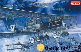 Roden Gotha G.V WW-I Bomber Plastic Model Airplane Kit 1/72 Scale #rd0016