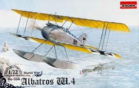 Roden Albatros W.4 Late Plastic Model Airplane Kit 1/72 Scale #rd0034