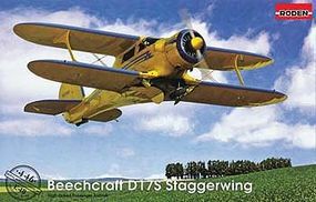 Roden Beechcraft D17S Plastic Model Airplane Kit 1/48 Scale #rd0446