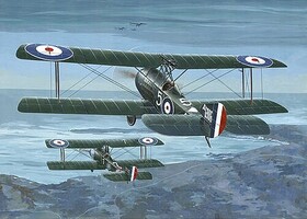 Roden Sopwith 1 1/2 Strutter Comic Fighter -32