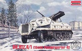 Roden SDKFZ.4/1 Pzwerfer 42 Early Tank Plastic Model Halftrack Kit 1/72 Scale #rd0712