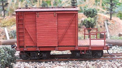 RS-Laser 24 Maintenance Of Way Caboose Kit HO Scale Model Train Freight Car #2402