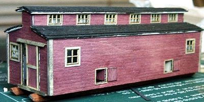 RS-Laser Kitchen Shack Kit N Scale Model Railroad Building #3025