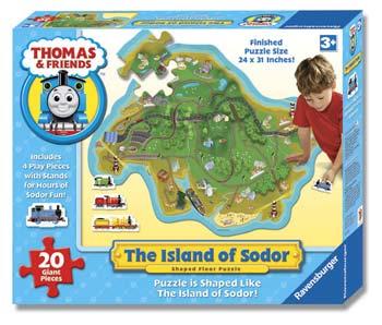 Ravensburger Thomas- The Island of Sodor Shaped Puzzle 24pcs #05363