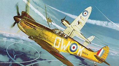 Revell-Germany Supermarine Spitfire Mk I WWII Aircraft Plastic Model Airplane Kit 1/32 Scale #00021