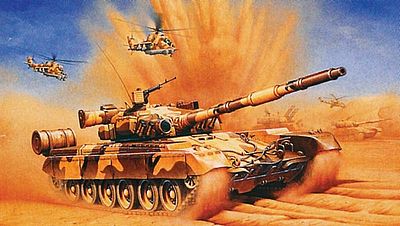 Revell-Germany 1/72 Soviet T80B Battle Tank #03104