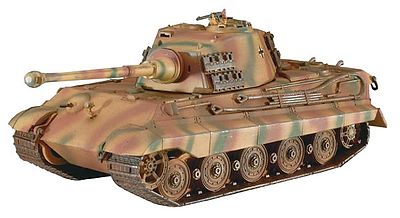 Revell-Germany Tiger II Ausf. B Kit Plastic Model Military Vehicle Kit 1/72 Scale #03129