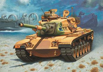 Revell-Germany M60 A3 Battle Tank Medium Tank Plastic Model Military Vehicle Kit 1/72 Scale #03140