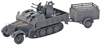 Revell-Germany Sd.Kfz. 7/1 Plastic Model Military Vehicle Kit 1/72 Scale #03195