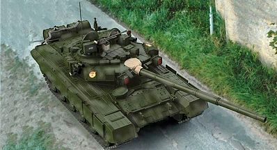 Revell-Germany Russian Battle Tank T-90A Plastic Model Military Vehicle Kit 1/72 Scale #03301