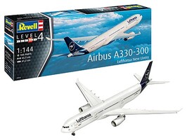 Revell-Germany Airbus A330-300 Lufthansa 'New Livery' Airplane
