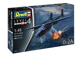 Revell-Germany O-2A Skymaster Plastic Model Airplane Kit 1/48 Scale #03819