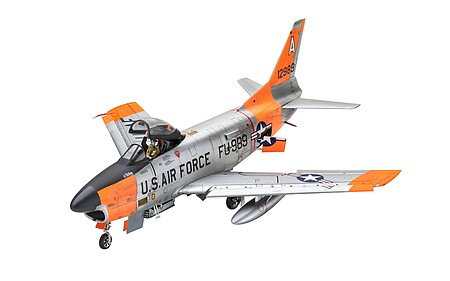 Revell-Germany F-86D Dog Sabre Plastic Model Airplane 1/48 Scale #03832