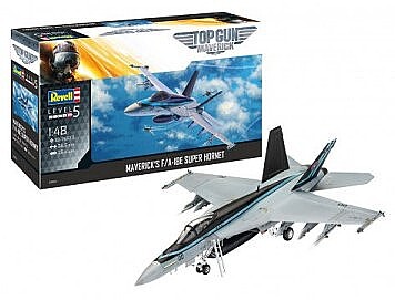 Revell-Germany Mavericks F/A-18E Super Hornet Plastic Model Airplane Kit 1/48 Scale #03864