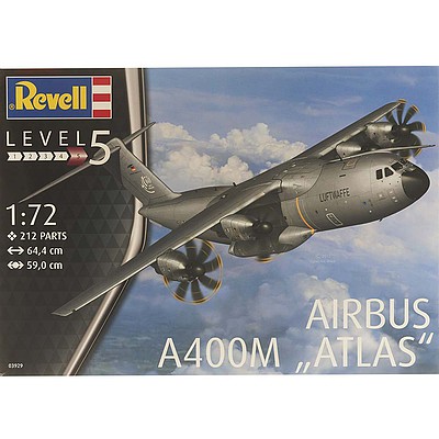 Revell-Germany Airbus A400M Luftwaffe Plastic Model Airplane Kit 1/72 Scale #03929