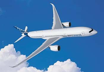 Revell-Germany Airbus A350-900 Aircraft (New Tool) Plastic Model Airplane Kit 1/144 Scale #03989
