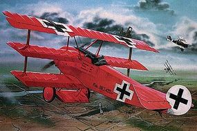 Revell-Germany Fokker DR.I Manfred Von Richthofen Triplane Plastic Model Airplane Kit 1/28 Scale #04744