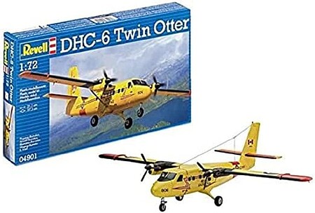 Revell-Germany DHC-6 Twin Otter Plastic Model Airplane Kit 1/72 Scale #04901