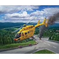 Revell-Germany BK-117 ADAC Plastic Model Helicopter Kit 1/72 Scale #04953