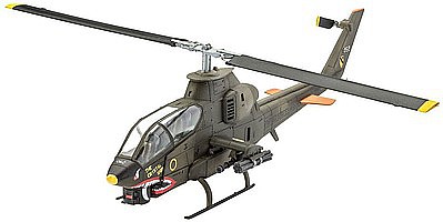 Revell-Germany Bell AH-1G Cobra Plastic Model Helicopter Kit 1/72 Scale #04956