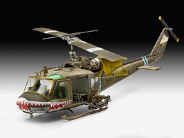 Revell-Germany Bell UH-1C Helicopter Plastic Model Helicopter Kit 1/35 Scale #04960