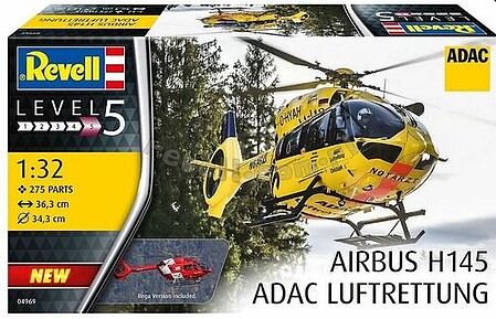 Revell-Germany Airbus H145 'ADAC Luftrettung' Helicopter