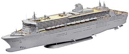 Revell-Germany Queen Mary 2 Plastic Model Ship Kit 1/400 Scale #05199