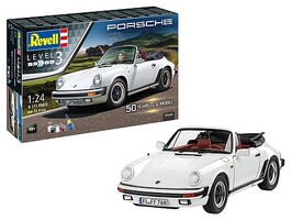 Revell-Germany Porsche 911 G Cabrio Gift Set 1-24