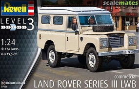 Revell-Germany Land Rover Series III LWB Commercial Plastic Model SUV Vehicle Kit 1/24 Scale #07056
