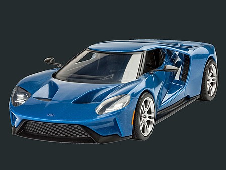 Revell-Germany 2017 Ford GT Snap Tite Plastic Model Vehicle Kit 1/24 Scale #07678