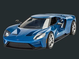 Revell-Germany 2017 Ford GT Snap Tite Plastic Model Vehicle Kit 1/24 Scale #07678