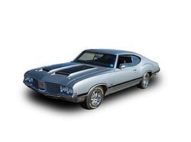 Revell-Germany 1971 Oldsmobile 442 Coupe Plastic Model Car 1/25 Scale #07695