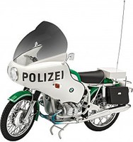 Revell-Germany BMW R75/5 Police Plastic Model Motorcycle Kit 1/284 Scale #07940