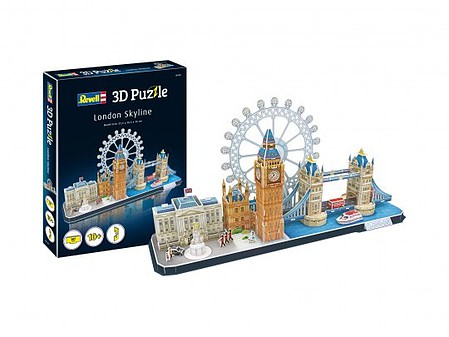 Revell-Germany London, England Skyline 3D Foam Puzzle (107pcs)