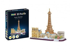 Revell-Germany Paris, France Skyline 3D Foam Puzzle (114pcs)