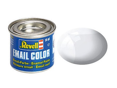 Revell-Germany 14ml. Enamel Clear Gloss Tinlets Hobby and Model Enamel Paint #32101