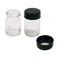 Revell-Germany 25ml Clear Jar with Lid Hobby and Model Paint Supply #38300