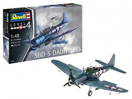 Revell-Germany SBD5 Dauntless Navy Fighter Plastic Model Airplane Kit 1/48 Scale #3869