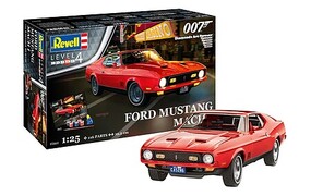 Revell-Germany 1/25 James Bond Ford Mustang I Car from Diamonds Are Forever Movie w/paint & glue