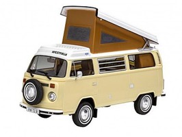 Revell-Germany VW T2 Camper Van (Snap) w/paint & glue Plastic Model Vehicle Kit 1/24 Scale #67676