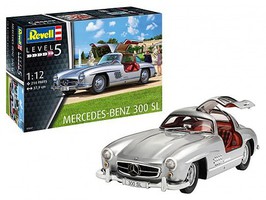 Revell-Germany Mercedes Benz 300SL Sports Car Plastic Model Car Kit 1/12 Scale #7657