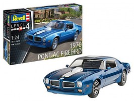 Revell-Germany 1970 Pontiac Firebird Car Plastic Model Car Kit 1/24 Scale #7672