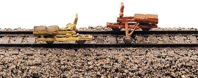 Railway-Express Track Inspection Car Velocipede Pkg(2) Model Railroad Vehicle N Scale #2014