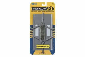Runway-24 Chinook Helicopter Pre Built Plastic Model Helicopter Kit #62