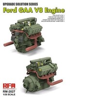 Rye Ford GAA V8 Engine Upgrade Kit Plastic Model Military Accessory 1/35 Scale #2027